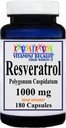 Resveratrol 1000 mg, 180 kapsler