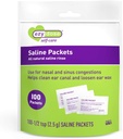 EZY DOSE Saline Nasal Rinse Packets, Individuelt innpakket Sinus påfyll pakker, Nasal relief, 100 greve, laget i USA