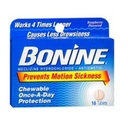 Bonine voksen bevegelse faner størrelse 16ct Bonine voksen bevegelse fane 16ct