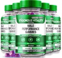 NutraRize (5 Pack) Vigorous Vitality Gummies, Vigorous Vitality Mannlig Forbedring Gummies, Økt tillit og utholdenhet Vitality Gummy, Horny Goat Weed for menn Gomitas Enchantment (300 Gummies)