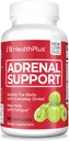 Helse Plus Adrenal rengjøring Ashwagandha kapsler for adrenal funksjon og antioksidant støtte og stress relief, 90 kapsler