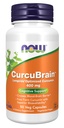 NU Supplements, CurcuBrainTM 400 mg med Longvida® Optimert Curcumin, 50 Veg Kapsler
