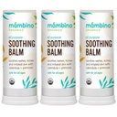 Alt formål Soothing Balm - Økologisk, Egyptisk Calendula & Aften Primrose – Itch Relief for Bug Bites, Diaper Rash, Irritert hud, Baby Balm Stick – Cruelty-Free av Mambino Organics, 3-Pack