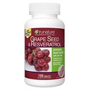 Trunature Grape frø og resveratrol 150 softgels, flaske