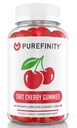 PUREFINITY Tart Cherry Gummies – Uric Acid Flush for felles relief & Recovery, Raw Juice Extract Antioksidant – Ikke-GMO, Glutenfri, Vegansk, 60 greve