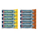 CLIF Builders - Sjokolade Peanut Butter og Vanilla Almond Flavor - Variety Pack - Plante Basert Protein Bars - Glutenfri - Ikke-GMO - Lav glykemisk - 20g Protein - 2.4 oz. (10 greve)