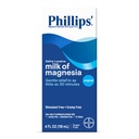 Phillips' Melk of Magnesia, Laxative, Original, 4 Ounce (Pack of 6) - Emballasje May Vary