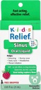 Barn Relief for Sinus-Oral flytende for alderen 0-9 år bringebær, 0,85 Fl Oz