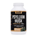 PSYLLIUM Husk Capsules - Premium Psyllium Fiber Supplement - Fremmer intestinal helse og regelmessighet - 100% naturlig løselig Fiber 1450mg Per Serving - 240 Kapsler