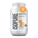 Isopure Zero Carb 100% ren Whey Isolate Protein Powder, Laktose Gratis, Glutenfri, Med Vitaminer, Vanilla Saltet Caramel, 25g Protein Per Serving, 3 Lbs, 42 Serveringer (Packing May Vary)