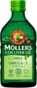 Moller's Fish Oil Norsk Natural Flavour - Diett Supplement, 8.45 fl oz (Lemon, Apple, Frukt, Naturlige Flavours) (250 ml, Unflavored (Naturlig))