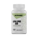 NutraBio Alpha Lipoic Acid (ALA) Supplement, 300mg – støtter antioksidant helse, kan øke energiproduksjon og velvære, 90 Grønnsaker kapsler