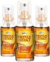 Beelife Propolis Sore Throat Relief Spray - Propolis Spray - Naturlig immunstøtte, Hjelper rolig Cough & Tørr, Itchy Throat - Ingen sukker - 3-Pack