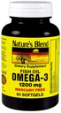 Naturens blanding Omega-3 fiskolje 1200 mg 90 softgels