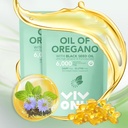 VivoNu olje av Oregano med svart frøolje, balansert olje av Oregano kapsler, organisk OreganoOil Softgels,Carvatrol,Tymoquinon, ikke-GMO