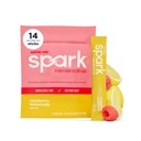 AdvoCare Spark Vitamin & Aminosyre Supplement - Sukkerfri fokus og energi drikke pulver med vitaminer A, C, E & B-12 - bringebær sitronade, 14 Stick Packs