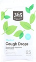 365 av hele matmarkedet, Cough Drops, Sukkerfri Menthol, 25 greve