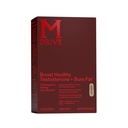 Mdrive Boost og brenn testosteron støtte supplement og fettforbrenner med sink, KSM-66 Ashwagandha, Advantra Z, 75 kapsler