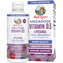 MaryRuth Organics Megadose Vitamin D3 Liposomal  Vitamin Vitamin D 4000 IU | Ultra Absorpsjon | Immunstøtte for voksne | Bone Helse | VIT D3 | Vegansk | Sukkerfri | Glutenfri | Ikke-GMO | 45 Serveringer