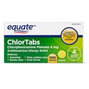 Ekvivalent: Klortabs Bordten Antihistamin (100 ct)