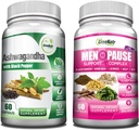 GreeNatr Total wellness støtte med Ashwagandha kapsler med svart pepper for forbedret absorpsjon - og naturlig menopause Herbal Complex