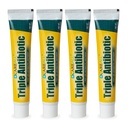CareAll Triple Antibiotic Ointment 1.0 oz (4 pakke), førstehjelpsbelysning for små Scrapes, Cuts og brenner for å forhindre infeksjon, sammenlikne med de aktive ingredienser i den ledende merkevaren
