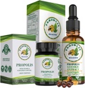 Propolis helse Premium Brasiliansk Grønn Propolis Bundle: 1000mg Kapsler med vitamin E & Grønn Propolis Ekstrakt væske - 50 dager Kapsel og 30 dager flytende forsyning for immunstøtte