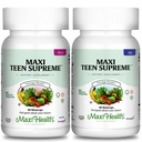 Jenter & gutter Multivitamin Bundle med D3, Jern, Kalsium, Biotin, Digestive Enzymer - Multivitaminer for energi, Immun & Mood Support - 60 Tell Hver