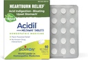Boiron Acidil for relief av syre Reflux, Heartburn, indiestion, og Upset Mage - 60 Count