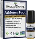 Naturens krefter – naturlig, organisk atletisk fotbehandling (4 ml) Ikke GMO, ingen skadelige kjemikalier, krøllefri – antifungal relieves brenning, kløe, brakking forårsaket av AF, Jock Itch og Ringorm