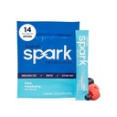 AdvoCare Spark - Energi drikke blanding - vitamin og aminosyre Supplement - støtter energi og fokus* - Bærbar immunforsvarsstøtte* - Sugar-fri - Blå bringebær, 14 Stick Packs (3,5 oz)