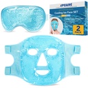 XPCARE Colding Ice Face Mask og kjølende Øyemaske for Puffy Eyes & Migraine Relief, Gel Eye Maske, Kjøle ansiktsmasker for mørke sirkler, Øyekirurgi, Søvn, Trykk, hodepine, Hudpleie