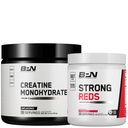 BARE PERFORMANCE NUTRITION BPN Kreatin Monohydrat & Sterk Røde Bundle