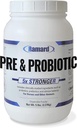 Ramard Total Prebiotic & Probiotic Equine Formula - Naturlig Digestiv Supplement for hester Optimal Gut Helse, Nutrient Absorpsjon, Foal Support Pro & Pre Biotics for levendevarer og hest 5 lbs Jar