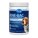 PetAg Bene-Bac Plus - 1 lb pulver - FOS & probiotika for hunder, katter, eksotiske og vilde dyr