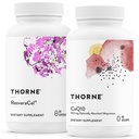 THORNE - Cellular Health Bundle - CoQ10 & NiaCel 400 - Support Energi, Cellular Defense & Sunn Aging - 30 til 60 Services