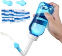 Carllg Neti Pot - Nasal Irrigasjon Vaskeflaske med Sinus rens salt for voksen og barn (300 ml flaske med 30 saltpakker)
