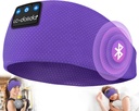 LC-dolida søvn hodetelefoner Bluetooth 5.4, Hodebånd hodetelefoner øretelefoner trådløs, søvnmaske for søvn, Sport, Gaver, Trening, Jogging, Yoga,Insomnia, Air Travel, Meditasjon