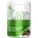Evlution Ernæring Stacked Plant Protein pulver, Vegansk, Ikke-GMO, Glutenfri, Probiotika, BCAA, Fiber, Plantebasert Protein kompleks, 300G (Naturlig sjokolade)