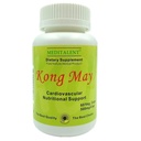 Kong May Herbal Supplement med rød yeast ris, Natto Fermented Powder, Antrodia Mushrooms  enhver naturlig kardiovaskulær støtte for generell helse og velvære - 60 kapsler av Meditalent