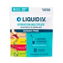 Væske I.V.® Hydration Multiplier Sugar-Free Variety Pack - Bringebær Melon, Lemon Lime, Hvit Peach, Grønn Grape (Variety Pack)