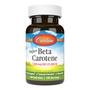 Carlson - Super Beta Carotene, 25000 IU (15 mg), Vitamin A som Beta Caroten, Biotilgjengelig og bioaktiv form, Visjon helse, sunn hud, 100 Softgels