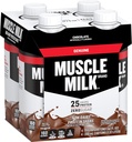 Muskelmelk Ekte proteinshake, sjokolade, 25g protein, 11 Fl Oz (pakke med 4)