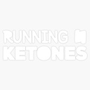 Magnet løper på ketoner keto diett Gym trening Magnet vinyl magnetisk klistremerke Størrelse 5"