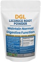 DGL Licorise Supplement: støtter digestiv helse, Gut lining støtte, DGL pulver for velvære, Licorise Root Extract pulver, 140 server.