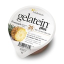 GelaTein Plus Pineapple: 20 gram protein. Ideell for klare flytende dietter, svelgevansker, dialyse og onkologi. Flott pre eller post-workout Snack. (36 Pack) ...