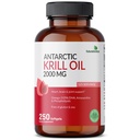 Futurebiotika Antarctic Krill Oil 2000mg med Astaxanthin, Omega-3s EPA, DHA og Fosfolipider - 100% ren premium krillolje tungmetall testet, ikke GMO - 250 Softgels