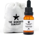 The Goodbye Company organisk hemorroid relief Serum - naturlig heks hazel behandling for smerte, kløe og heving - intern ekstern lindring formel - Vegan, USA laget, 15ml