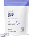 good.clean.goop velvære Skinspirasjon Skjønnhet Chews | Diett Supplement for glødende hud | Vitamin E & Niacin | Orange Nectarine Flavored | Forbedrer hudpleie rutine | Pakke med 30 Chews | Vegan