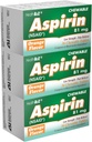 HealthA2Z® Aspirin 81 mg | Lav styrke Chewable Tabletter | smerte lindring og feber Redusere | Orange Flavor | Reduserer mindre smerter, hodepine og muskelsmerter | 36 Count (Pack of 3)